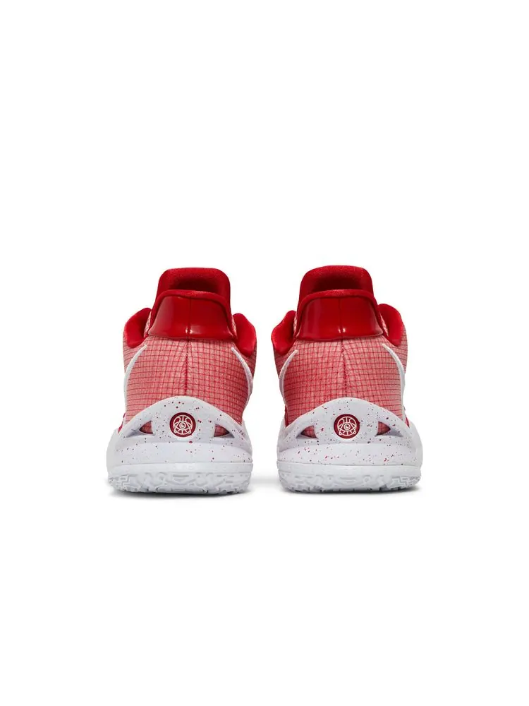 Кроссовки Kyrie Low 4 TB 'University Red' — изображение 6 из 8, красный