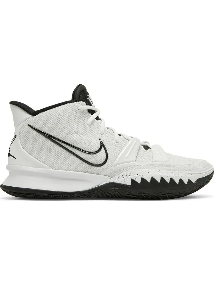 Кроссовки Nike Kyrie 7 TB — изображение 1 из 8, белый-черный