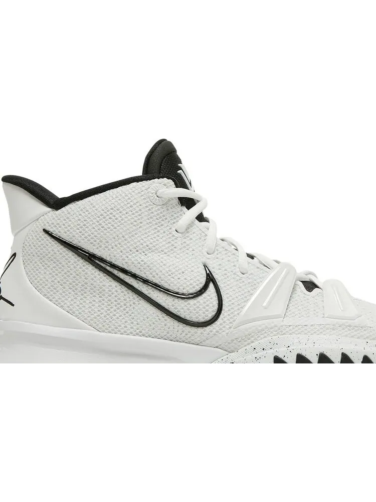 Кроссовки Nike Kyrie 7 TB — изображение 2 из 8, белый-черный