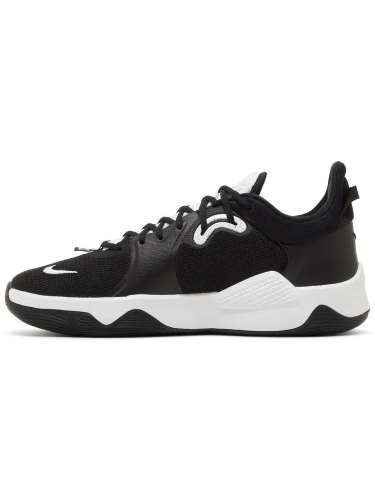 Кроссовки Nike PG 5 TB 'Black White' — изображение 3 из 8, черный
