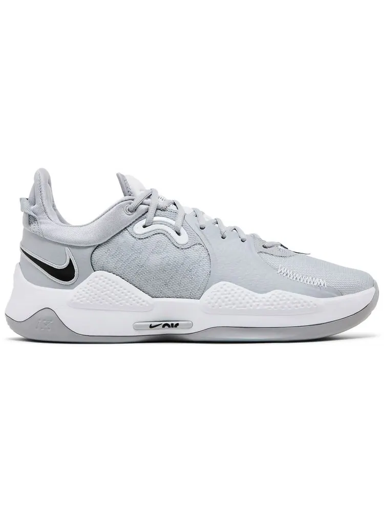 Кроссовки Nike PG 5 TB 'Wolf Grey Black' — изображение 1 из 8, серый