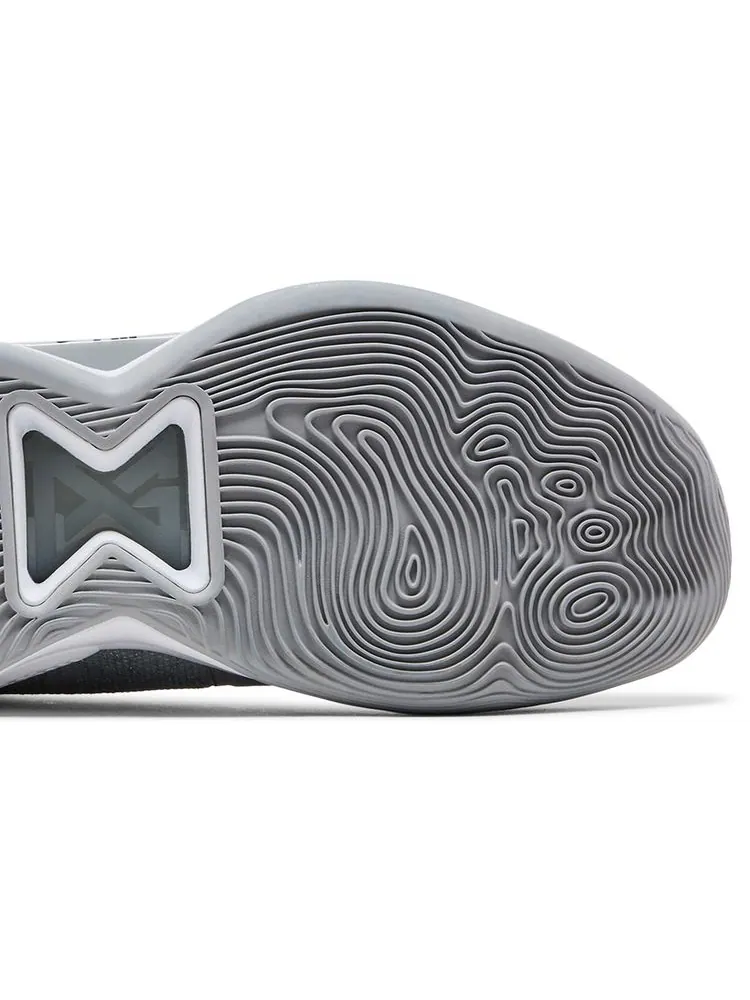 Кроссовки Nike PG 5 TB 'Wolf Grey Black' — изображение 5 из 8, серый