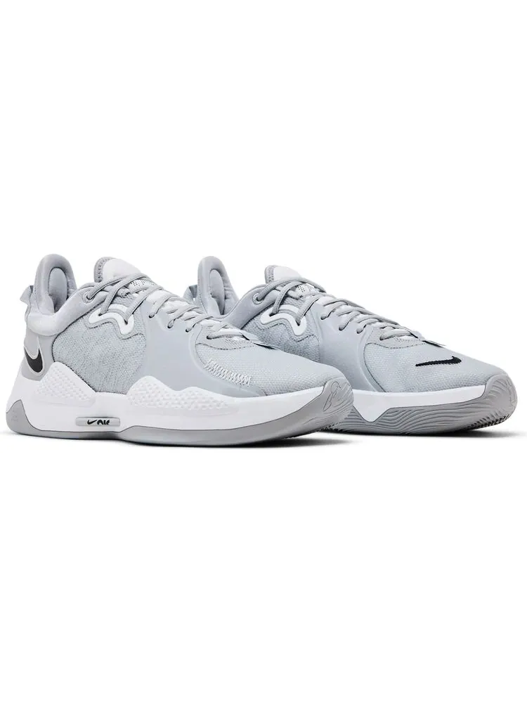Кроссовки Nike PG 5 TB 'Wolf Grey Black' — изображение 8 из 8, серый