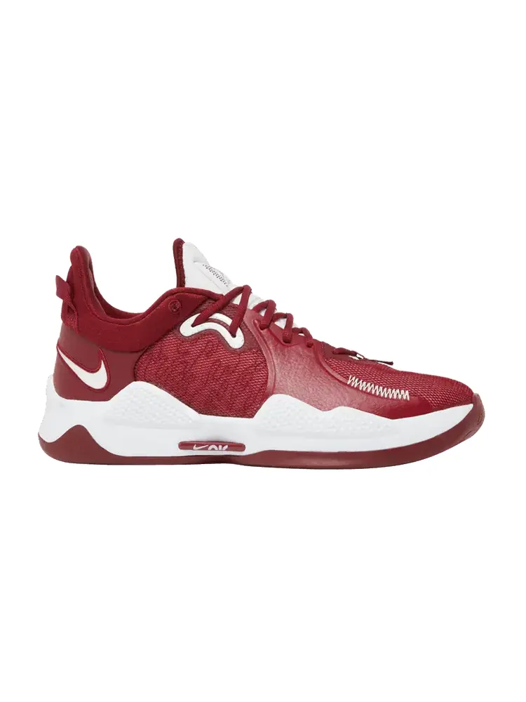 Кроссовки Nike PG 5 TB 'Team Red' — изображение 1 из 9, красный/белый/красный