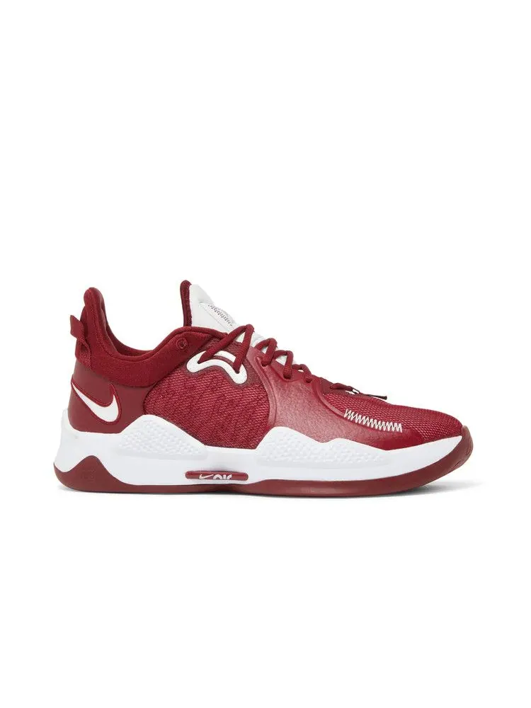 Кроссовки Nike PG 5 TB 'Team Red' — изображение 2 из 9, красный/белый/красный