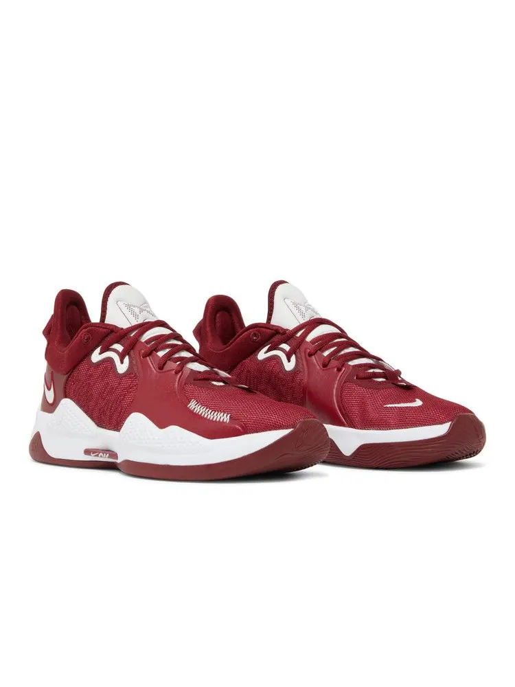 Кроссовки Nike PG 5 TB 'Team Red' — изображение 9 из 9, красный/белый/красный
