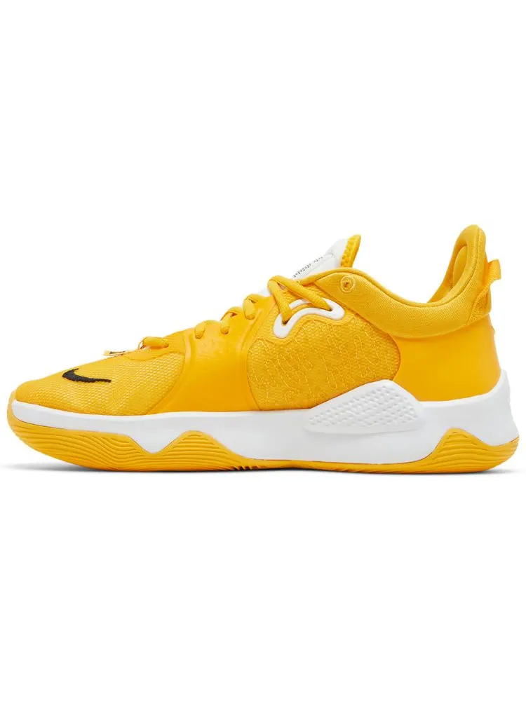 Кроссовки Nike PG 5 TB 'Yellow' — изображение 3 из 8, желтый