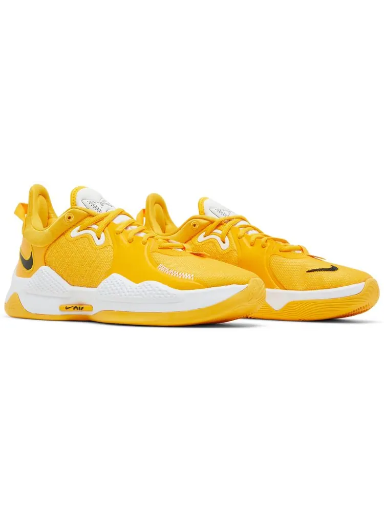 Кроссовки Nike PG 5 TB 'Yellow' — изображение 8 из 8, желтый