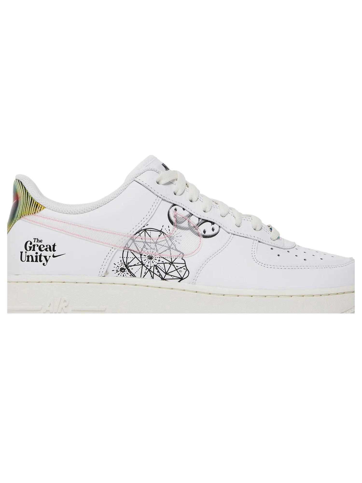 Кроссовки Nike Air Force 1 Low 'The Great Unity' — изображение 2 из 8, белый