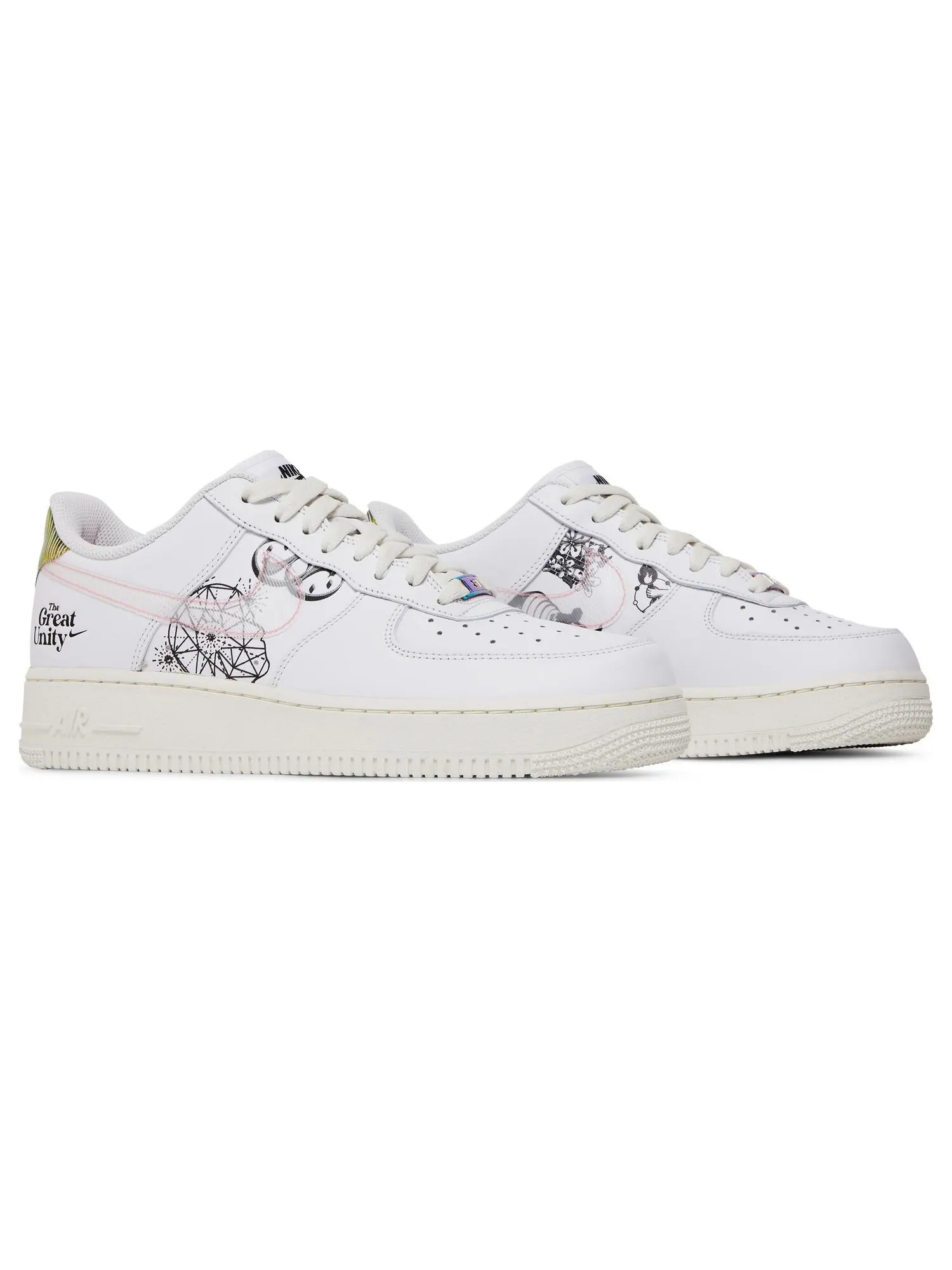 Кроссовки Nike Air Force 1 Low 'The Great Unity' — изображение 8 из 8, белый