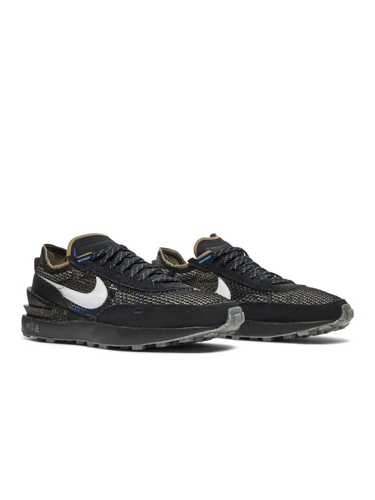 Кроссовки Nike Waffle One 'Black Iron Grey' — изображение 9 из 9, черный/серый//черный