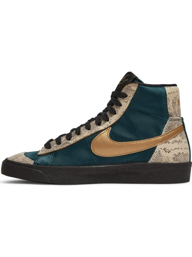 Кроссовки Nike Wmns Blazer Mid '77 'Lucha Libre' — изображение 3 из 8, бирюзовый