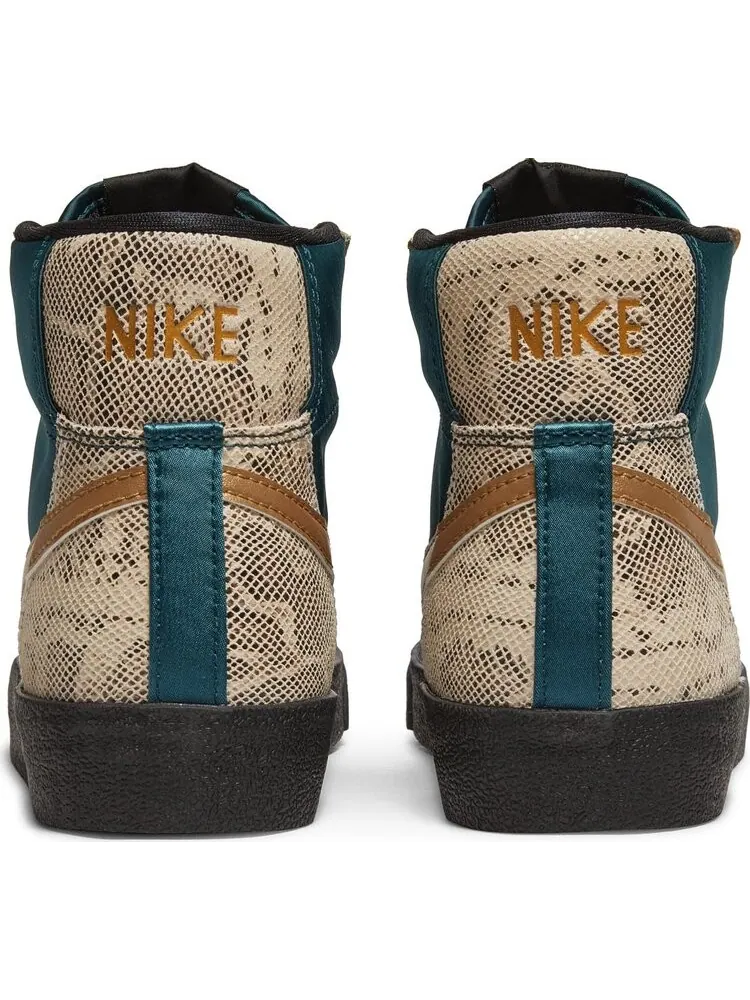Кроссовки Nike Wmns Blazer Mid '77 'Lucha Libre' — изображение 6 из 8, бирюзовый