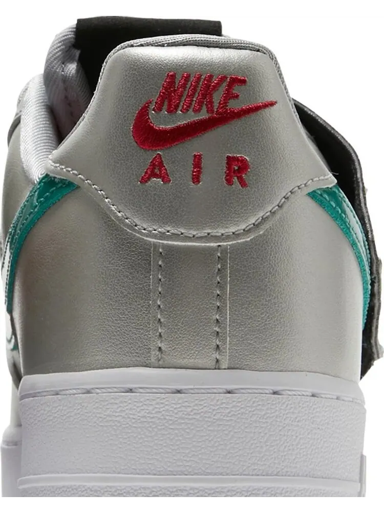 Кроссовки Nike Air Force 1 '07 LV8 'Lucha Libre' — изображение 7 из 8, серебряный