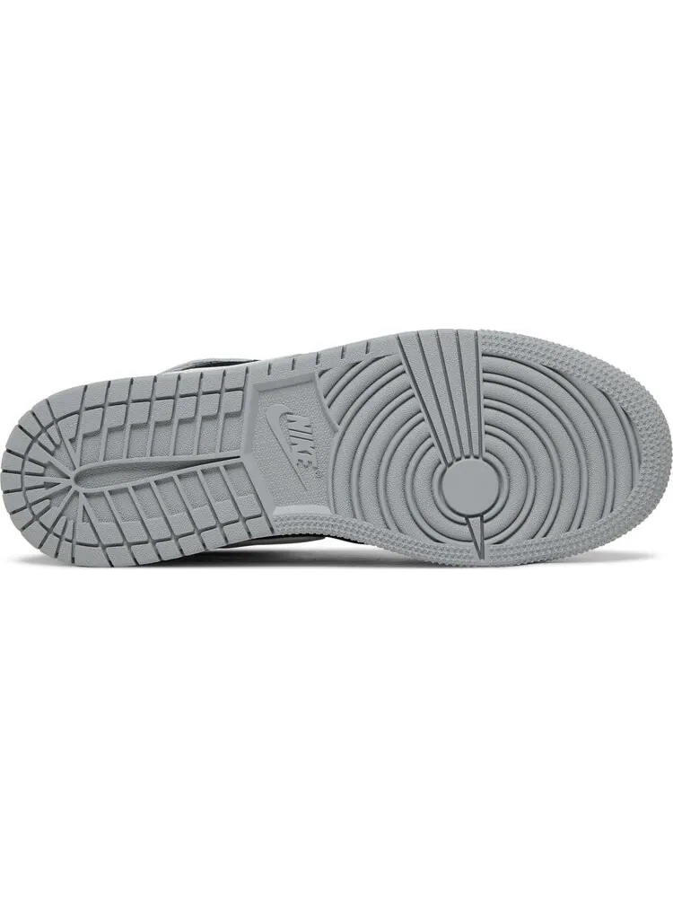Кроссовки Air Jordan 1 Mid SE GS Elephant Toe — изображение 4 из 8, серый