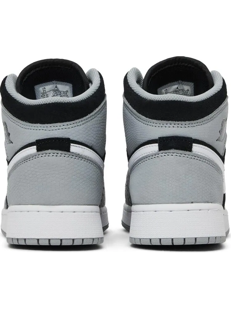 Кроссовки Air Jordan 1 Mid SE GS Elephant Toe — изображение 6 из 8, серый