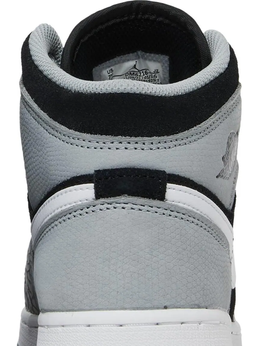 Кроссовки Air Jordan 1 Mid SE GS Elephant Toe — изображение 7 из 8, серый