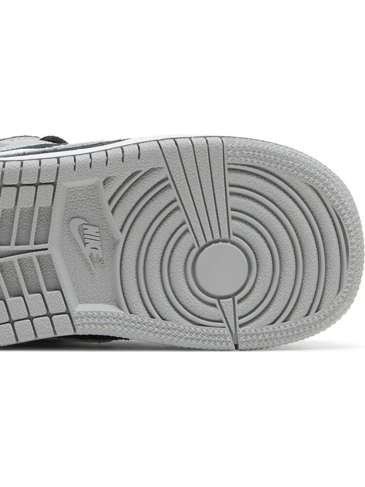Кроссовки Air Jordan 1 Mid SE TD Elephant Toe — изображение 5 из 8, серый