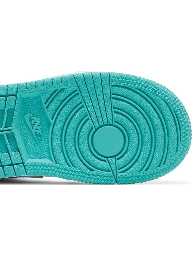 Кроссовки Air Jordan 1 Mid SE TD Multi Knit — изображение 5 из 8, белый