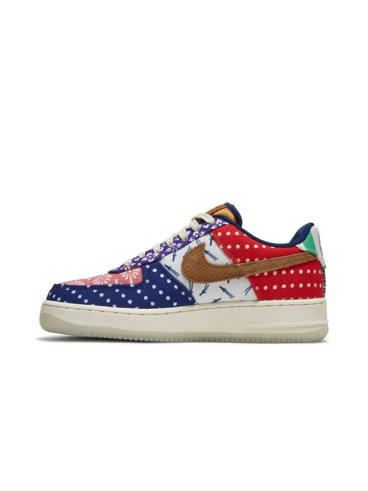 Кроссовки Nike Wmns Air Force 1 Low 'Matsuri' — изображение 4 из 9, разноцветный