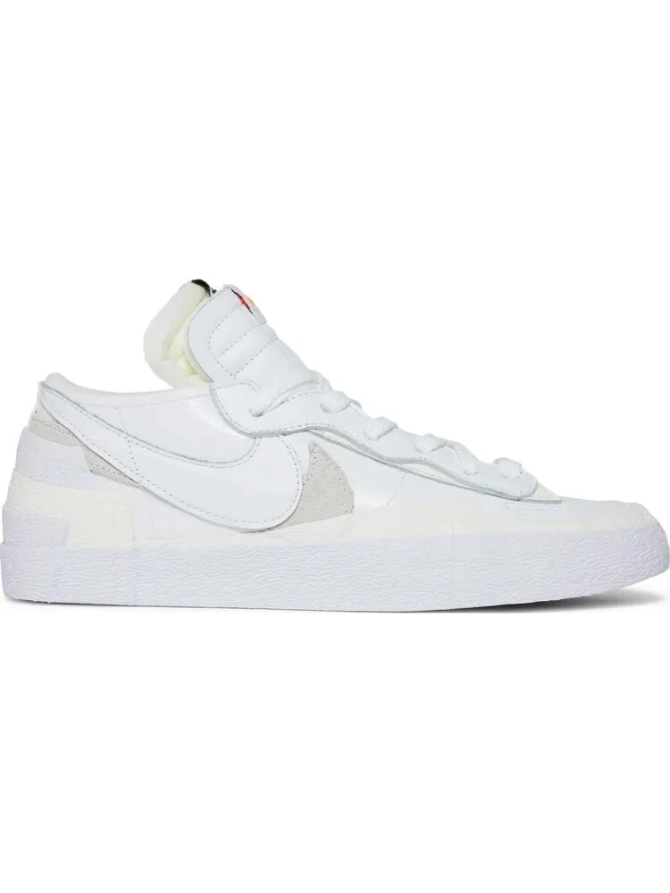 Кроссовки Nike x sacai Blazer Low 'White Patent' — изображение 1 из 11, белый