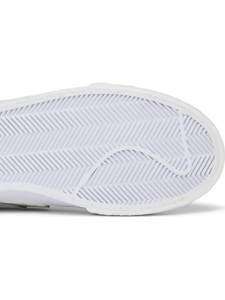 Кроссовки Nike x sacai Blazer Low 'White Patent' — изображение 5 из 11, белый