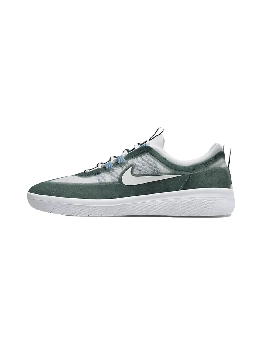Скейтерские кеды Nike SB Nyjah Free 2 Premium — изображение 1 из 7, зеленый/белый
