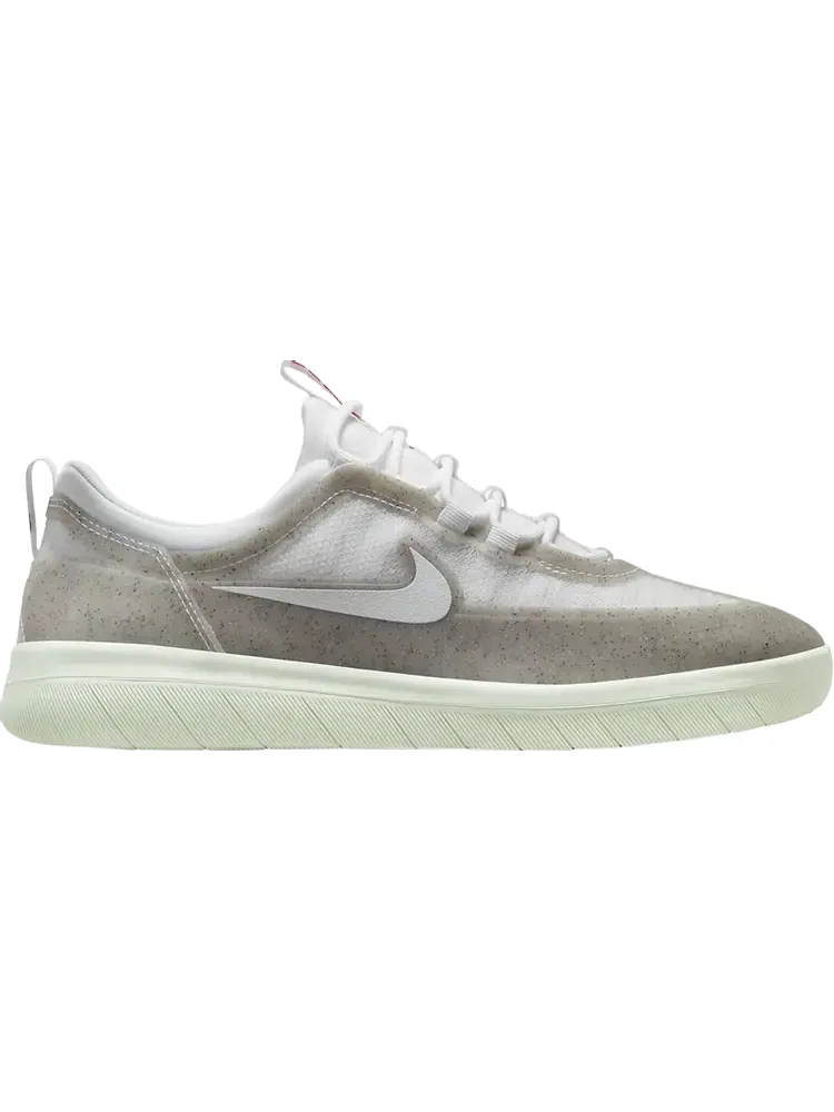 Кроссовки Nike Nyjah Free 2 SB 'White Barely Green' — изображение 1 из 1, белый