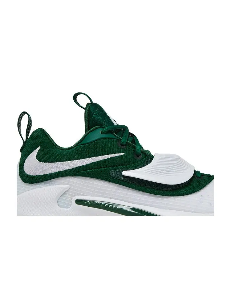 Кроссовки Nike Zoom Freak 3 TB 'White Gorge Green' — изображение 3 из 9, зеленый/белый