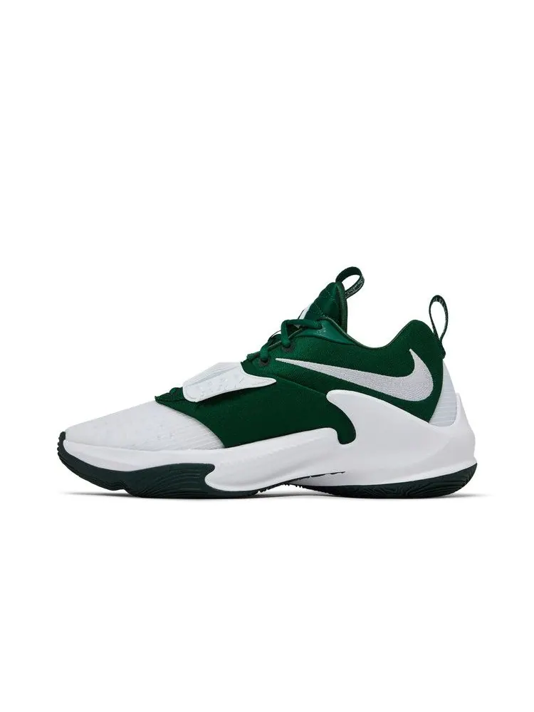 Кроссовки Nike Zoom Freak 3 TB 'White Gorge Green' — изображение 4 из 9, зеленый/белый