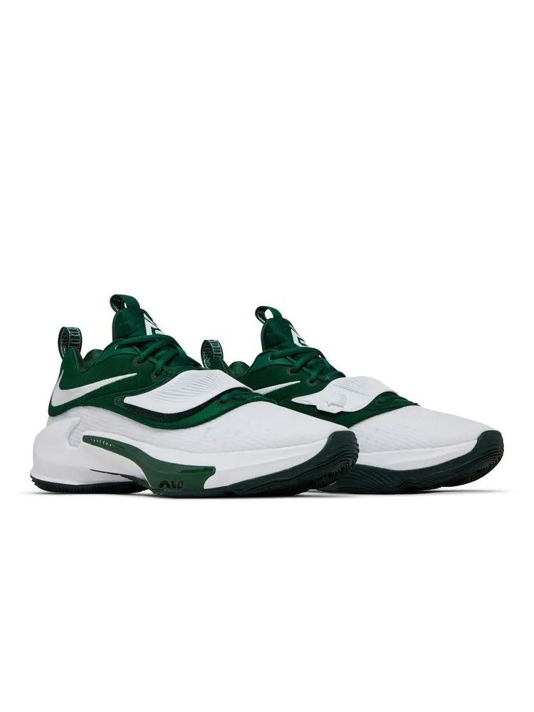 Кроссовки Nike Zoom Freak 3 TB 'White Gorge Green' — изображение 9 из 9, зеленый/белый