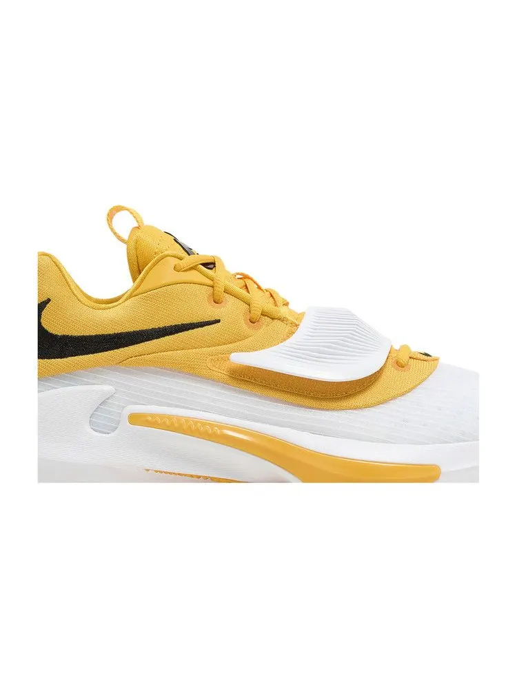 Кроссовки Nike Zoom Freak 3 TB 'University Gold' — изображение 3 из 9, золотистый/черный