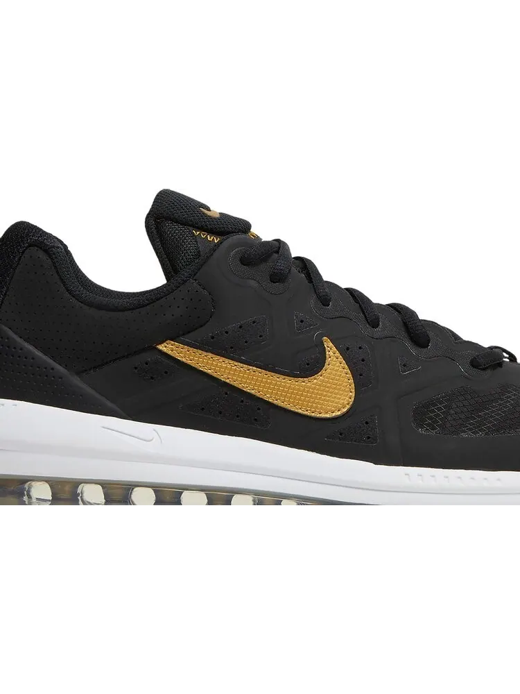 Кроссовки Nike Air Max Genome 'Black Metallic Gold' — изображение 2 из 8, черный