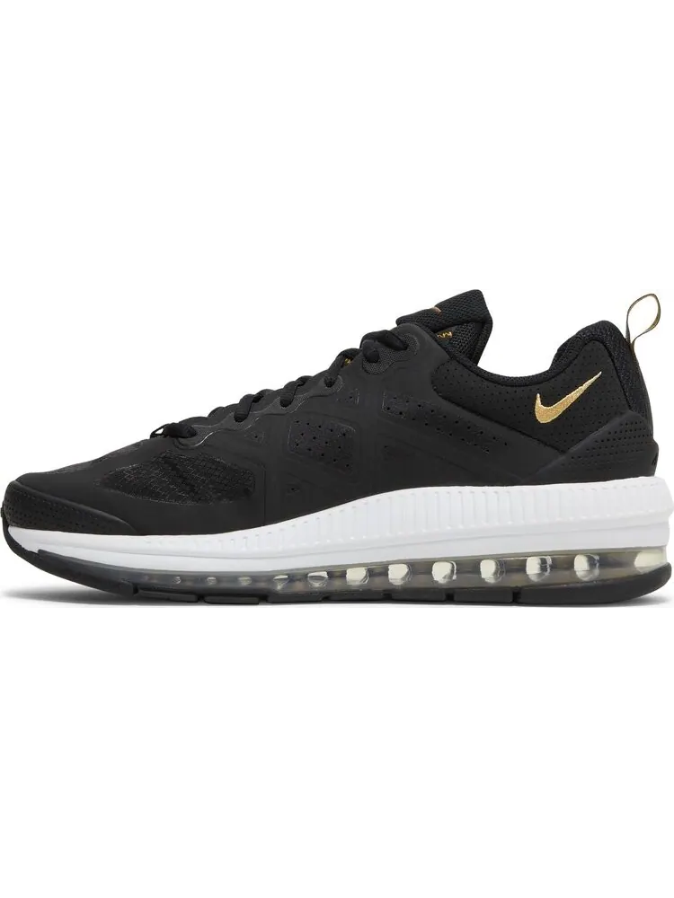 Кроссовки Nike Air Max Genome 'Black Metallic Gold' — изображение 3 из 8, черный