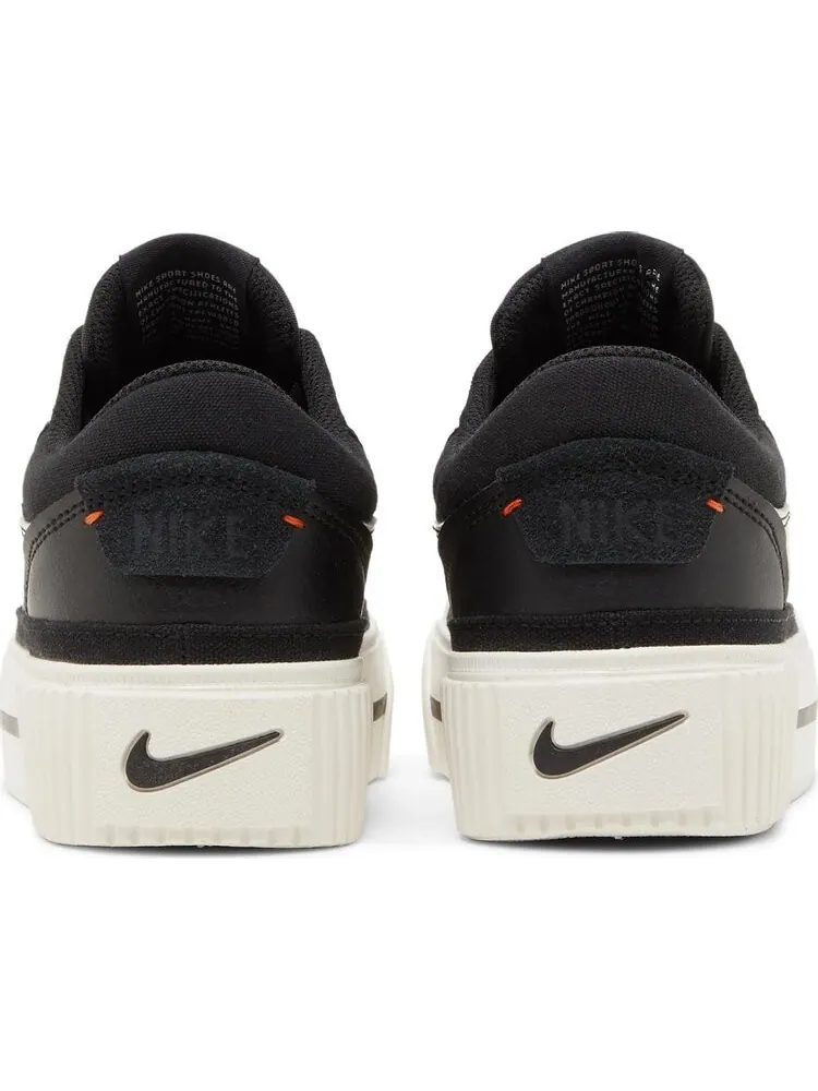 Кроссовки Nike Wmns Court Legacy Lift 'Black Sail' — изображение 6 из 8, черный