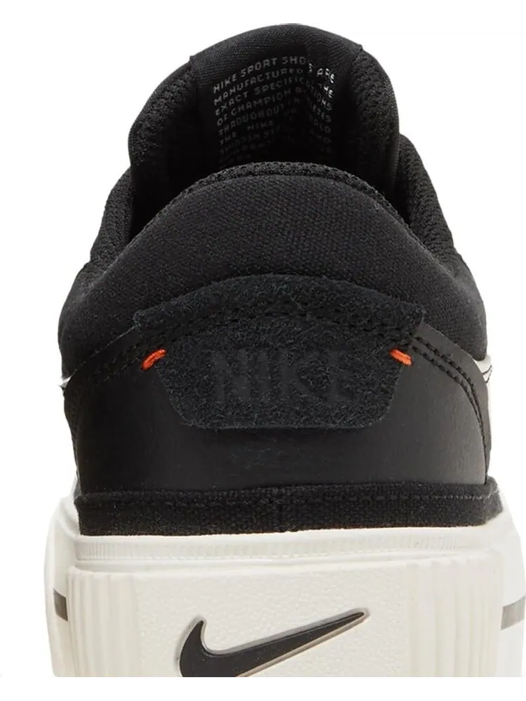 Кроссовки Nike Wmns Court Legacy Lift 'Black Sail' — изображение 7 из 8, черный