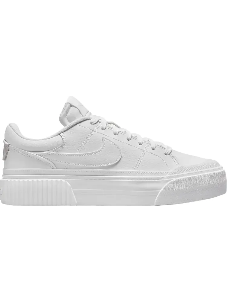 Кроссовки Nike Wmns Court Legacy Lift 'Triple White' — изображение 1 из 1, белый