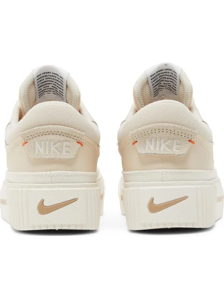 Кроссовки Nike Wmns Court Legacy Lift 'Pearl White' — изображение 6 из 8, бежевый