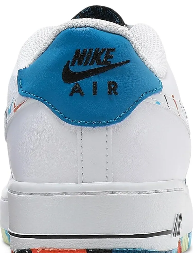 Кроссовки Nike Air Force 1 LV8 GS 'Swoosh Pack' — изображение 7 из 8, белый