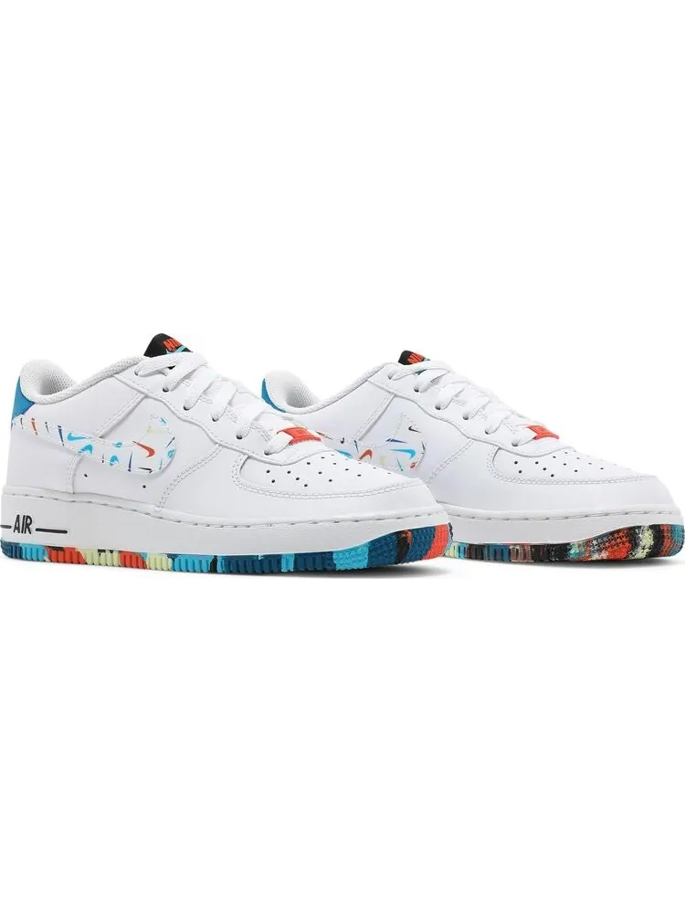 Кроссовки Nike Air Force 1 LV8 GS 'Swoosh Pack' — изображение 8 из 8, белый