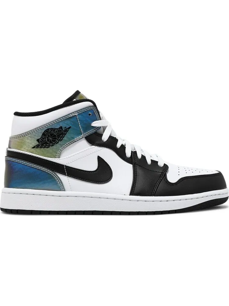 Кроссовки Air Jordan 1 Mid SE Heat Reactive - Color Change — изображение 1 из 8, белый