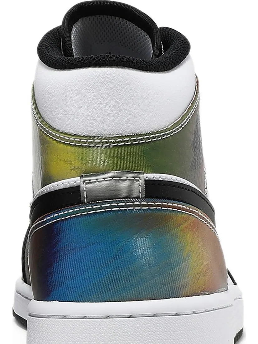 Кроссовки Air Jordan 1 Mid SE Heat Reactive - Color Change — изображение 7 из 8, белый