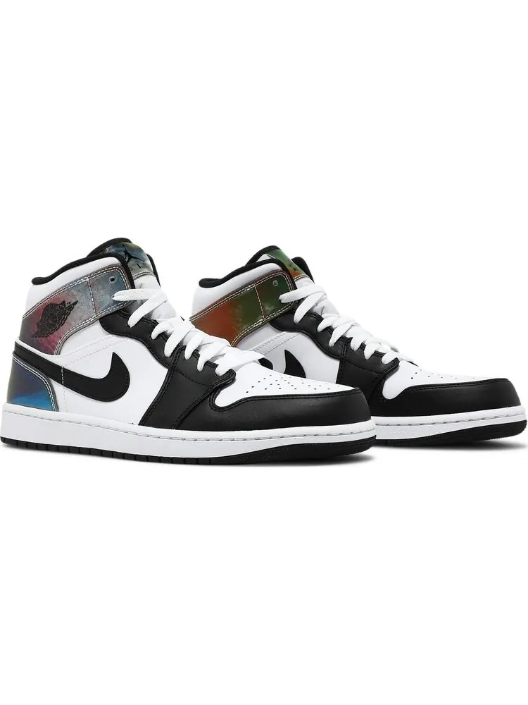 Кроссовки Air Jordan 1 Mid SE Heat Reactive - Color Change — изображение 8 из 8, белый