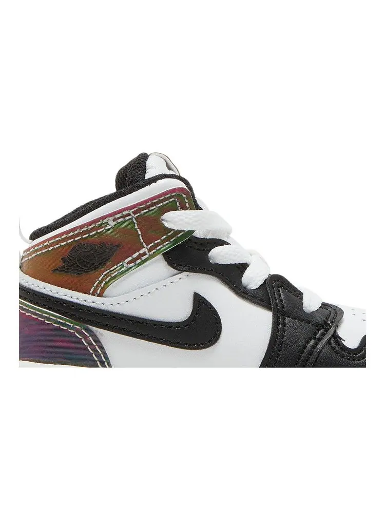 Кроссовки Air Jordan Air Jordan 1 Mid SE TD 'Heat Reactive Color Change' — изображение 3 из 9, белый/черный