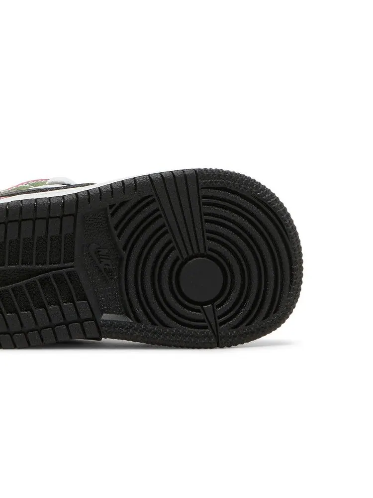 Кроссовки Air Jordan Air Jordan 1 Mid SE TD 'Heat Reactive Color Change' — изображение 6 из 9, белый/черный