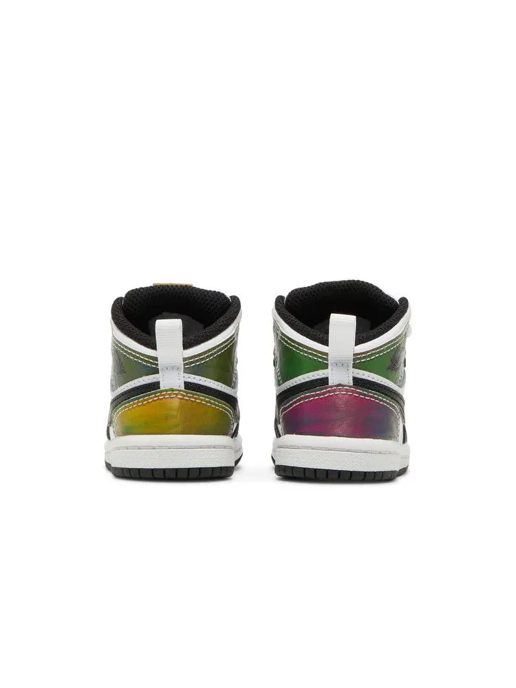 Кроссовки Air Jordan Air Jordan 1 Mid SE TD 'Heat Reactive Color Change' — изображение 7 из 9, белый/черный
