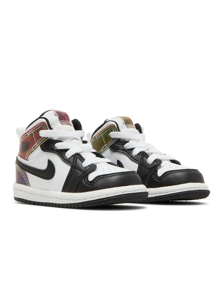 Кроссовки Air Jordan Air Jordan 1 Mid SE TD 'Heat Reactive Color Change' — изображение 9 из 9, белый/черный