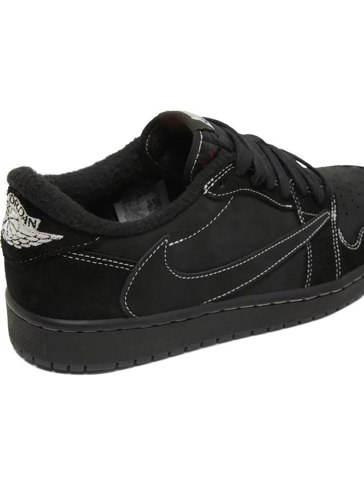 Кроссовки Travis Scott x Air Jordan 1 Low OG SP Black Phantom — изображение 9 из 10, черный