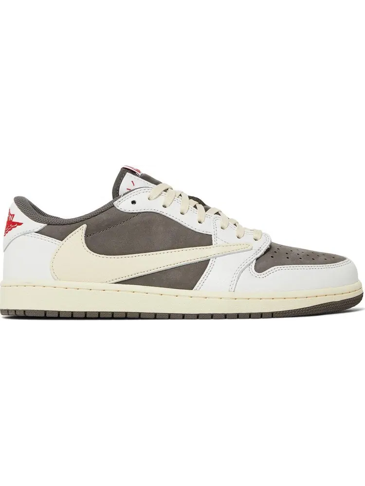 Кроссовки Travis Scott x Air Jordan 1 Low OG Reverse Mocha — изображение 1 из 10, коричневый