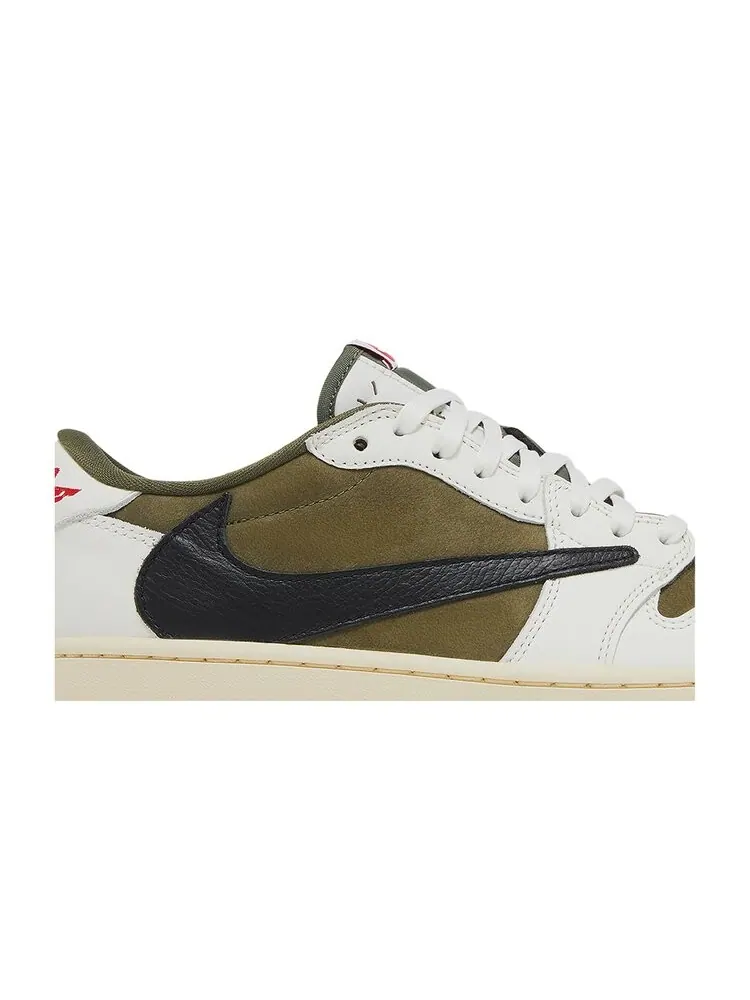 Кроссовки Travis Scott x Air Jordan 1 Low OG SP — изображение 2 из 4, оливковый